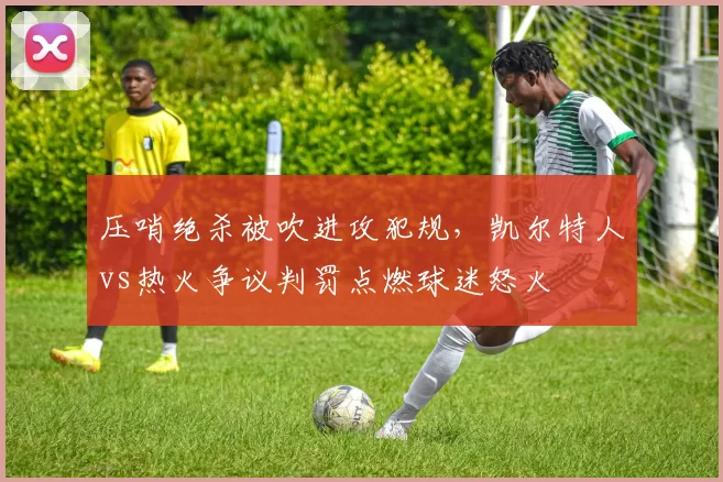压哨绝杀被吹进攻犯规，凯尔特人vs热火争议判罚点燃球迷怒火